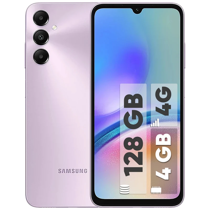 گوشی موبایل سامسونگ مدل Galaxy A05s دو سیم کارت رم 4 گیگابایت
